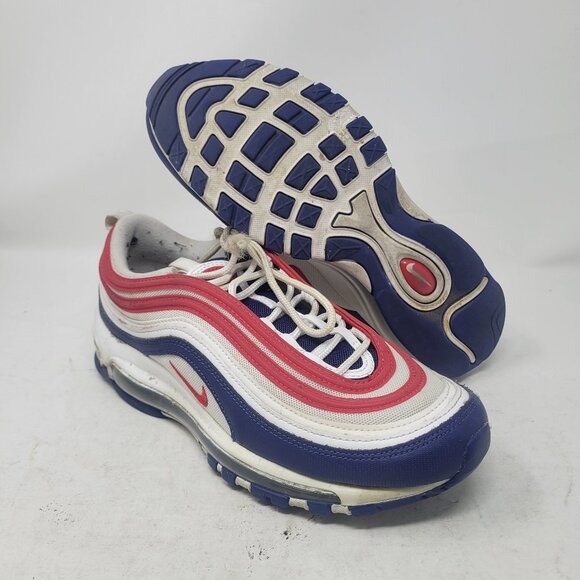 Nike Other - Nike Air Max 97 USA 2020 CW5584-100 White Red Blue Sz 8 90 95 1 98 se 270 dunk